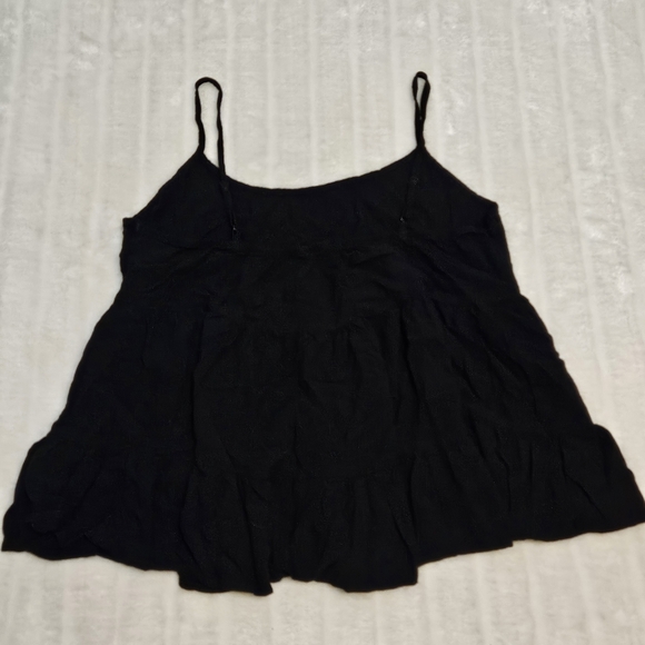 George Babydoll Style Ruffled Tank Top - Picture 9 of 11